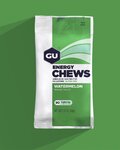 GU Nutriție pentru ciclism - ENERGY CHEWS 60 G WATERMELON