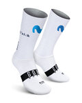 GOBIK Șosete clasice de ciclism - VORTEX LIGHT MOVISTAR TEAM 2024 - alb