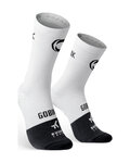 GOBIK Șosete clasice de ciclism - LIGHTWEIGHT 2.0 INEOS GRENADIERS 2024 - alb