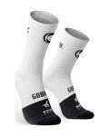 GOBIK Șosete clasice de ciclism - LIGHTWEIGHT 2.0 INEOS GRENADIERS 26 - alb/negru
