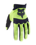 FOX Mănuși cu degete lungi de ciclism - DIRTPAW - galben/negru