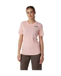 FOX Tricou de ciclism cu mânecă scurtă - W RANGER DR - roz