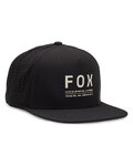 FOX Șapcă de ciclism - NON STOP TECH SNAPBACK - negru
