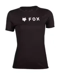 FOX Tricou de ciclism cu mânecă scurtă - W ABSOLUTE - negru