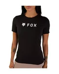 FOX Tricou de ciclism cu mânecă scurtă - W ABSOLUTE - negru