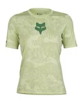 FOX Tricou de ciclism cu mânecă scurtă - RANGER TRU DRI W - verde deschis