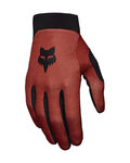 FOX Mănuși cu degete lungi de ciclism - RANGER - roșu