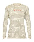 FOX Tricou de ciclism cu mânecă lungă - W RANGER TRU DRI - gri