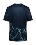 FOX Tricou de ciclism cu mânecă scurtă - RANGER IMAGE PRINT SS - albastru