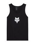 FOX Tricou de ciclism fără mâneci - HEAD 195 ORIGINAL - negru