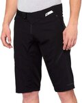 100% SPEEDLAB Pantaloni scurți de ciclism fără bretele - AIRMATIC SHORTS - negru