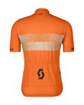 SCOTT Tricou de ciclism cu mânecă scurtă - TEAM 10 - portocaliu
