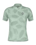 SCOTT Tricou de ciclism cu mânecă scurtă - ENDURANCE 20 W - verde deschis