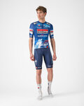CASTELLI Tricou de ciclism cu mânecă scurtă - COMPETIZIONE 3 QUICK STEP 2025 - albastru/roșu