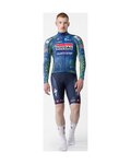 CASTELLI Tricou de ciclism cu mânecă lungă de vară - MID WEIGHT 2 LS TEAM SOUDAL QUICK-STEP 2026 - albastru