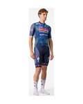 CASTELLI Tricou de ciclism cu mânecă scurtă - COMPETIZIONE 4 TEAM SOUDAL QUICK-STEP 2026 - albastru/verde