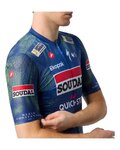 CASTELLI Tricou de ciclism cu mânecă scurtă - COMPETIZIONE 4 TEAM SOUDAL QUICK-STEP 2026 - albastru/verde