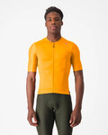CASTELLI Tricou de ciclism cu mânecă scurtă - ESPRESSO - portocaliu
