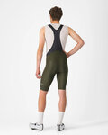 CASTELLI Pantaloni scurți de ciclism cu bretele - COMPETIZIONE 2 - verde