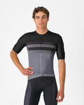 CASTELLI Tricou de ciclism cu mânecă scurtă - SIMBOLO - gri/negru
