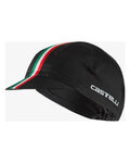 CASTELLI Șapcă de ciclism - ITALIA CAP - negru