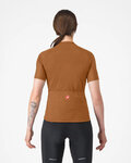 CASTELLI Tricou de ciclism cu mânecă scurtă - LIBERA 2 - maro