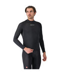 CASTELLI Tricou de ciclism cu mânecă lungă - FLANDERS 2 LONG - negru