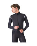 CASTELLI Jachetă termoizolantă de ciclism - PERFETTO ROS 3 - negru