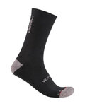 CASTELLI Șosete clasice de ciclism - VENTI SOFT MERINO - negru