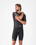 CASTELLI Pantaloni scurți de ciclism fără bretele - ENDURANCE 4 - negru