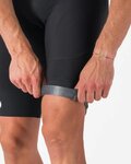 CASTELLI Pantaloni scurți de ciclism fără bretele - ENDURANCE 4 - negru