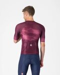 CASTELLI Tricou de ciclism cu mânecă scurtă - CLIMBER'S A/C - bordo