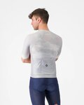 CASTELLI Tricou de ciclism cu mânecă scurtă - CLIMBER'S A/C - argintiu
