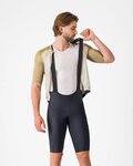 CASTELLI Pantaloni scurți de ciclism cu bretele - UNLIMITED 2 - negru
