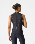CASTELLI Tricoul de ciclism fără mâneci - ANIMA FLOW - negru