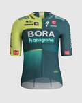 SPORTFUL Tricou de ciclism cu mânecă scurtă - BORA HANSGROHE 2024 - verde deschis/verde