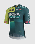 SPORTFUL Tricou de ciclism cu mânecă scurtă - BORA HANSGROHE 2024 - verde deschis/verde
