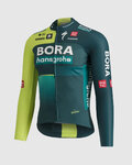 SPORTFUL Tricou de cilism pentru iarnă cu mânecă lungă - BORA 2024 - verde/verde deschis