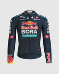 SPORTFUL Tricou de ciclism cu mânecă lungă de vară - RED BULL BORA - HANSGROHE THERMAL - albastru