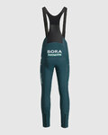 SPORTFUL Pantaloni de ciclism lungi cu bretele - BORA 2024 - verde