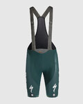 SPORTFUL Pantaloni scurți de ciclism cu bretele - BORA 2024 - verde