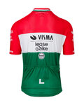 RAPIDGEAR Tricou de ciclism cu mânecă scurtă - REPLICA VISMA HUNGARIAN CHAMP 2025 - roșu/alb/verde
