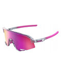 100% SPEEDLAB Ochelari de ciclism - SLENDALE SL - transparent/gri