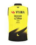 RAPIDGEAR Vestă de ciclism - REPLICA VISMA 2026 - galben/negru
