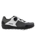 NORTHWAVE Pantofi de ciclism - CORSAIR 2 - gri/alb