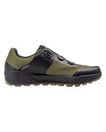 NORTHWAVE Pantofi de ciclism - CORSAIR 2 - verde/negru