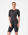 CASTELLI Salopetă de ciclism - FREE SANREMO 3 - negru