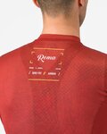 CASTELLI Tricou de ciclism cu mânecă scurtă - #GIRO107 ROMA - roșu