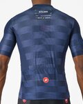 CASTELLI Tricou de ciclism cu mânecă scurtă - #GIRO107 STELVIO - albastru