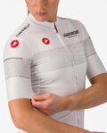 CASTELLI Tricou de ciclism cu mânecă scurtă - #GIRO107 COMPETIZIONE W - alb